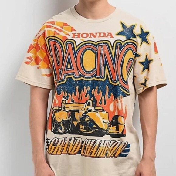 NWOT Honda Racing Graphic T-Shirt